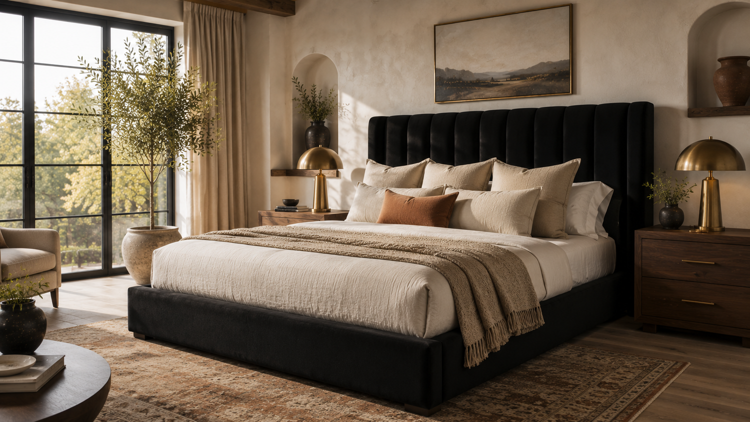 Black Upholstered Bed: Style Ideas & Buying Guide