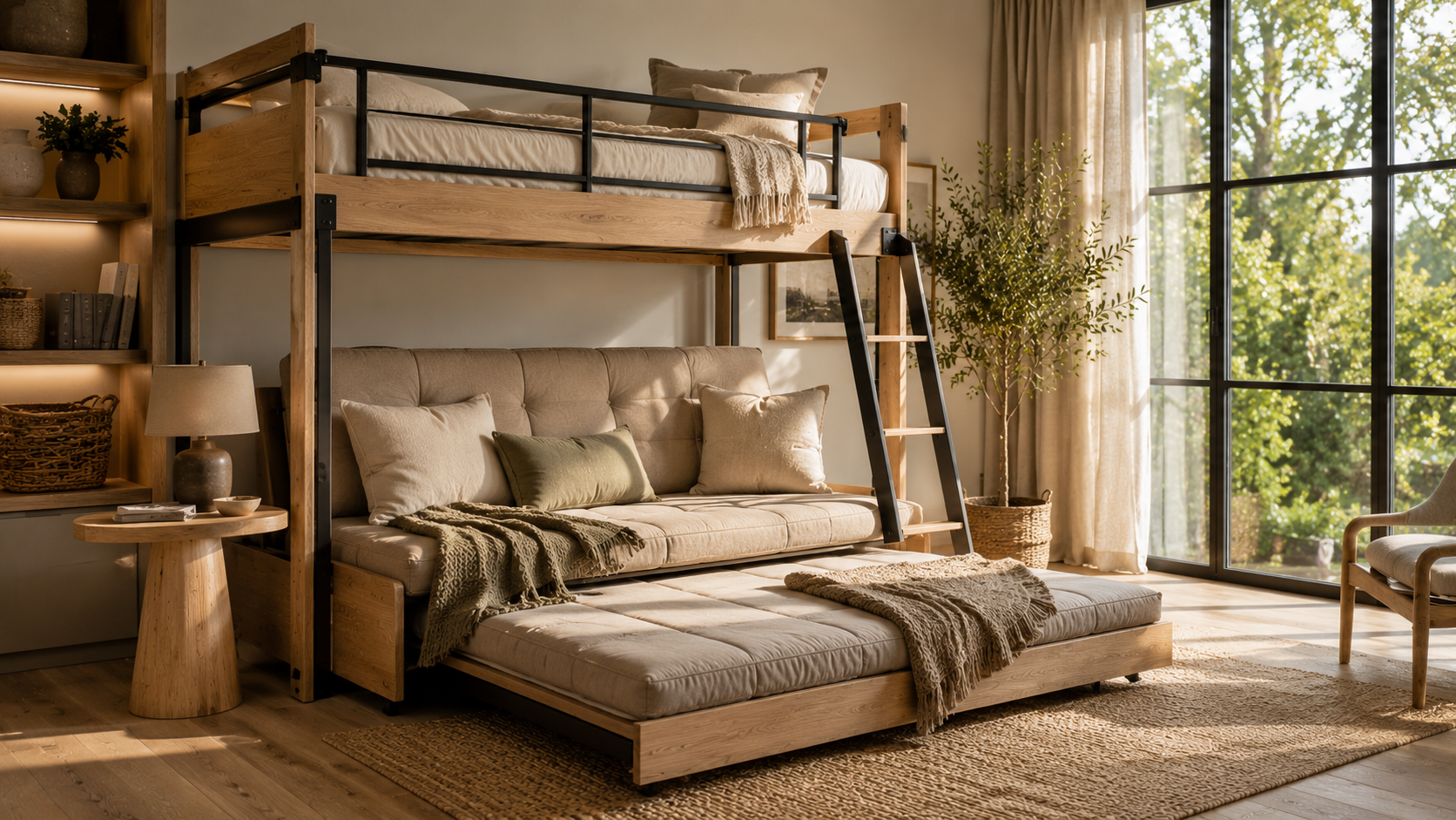 Bunk Bed with Couch: Best Space-Saving Furniture
