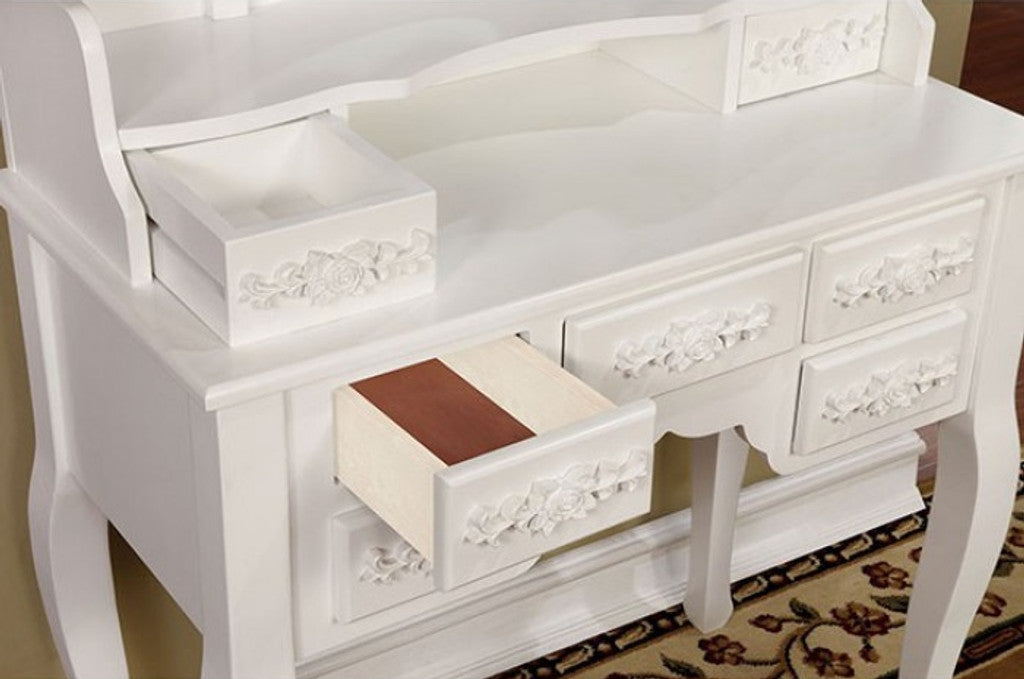 The Harriet White Vanity - Dream Decor