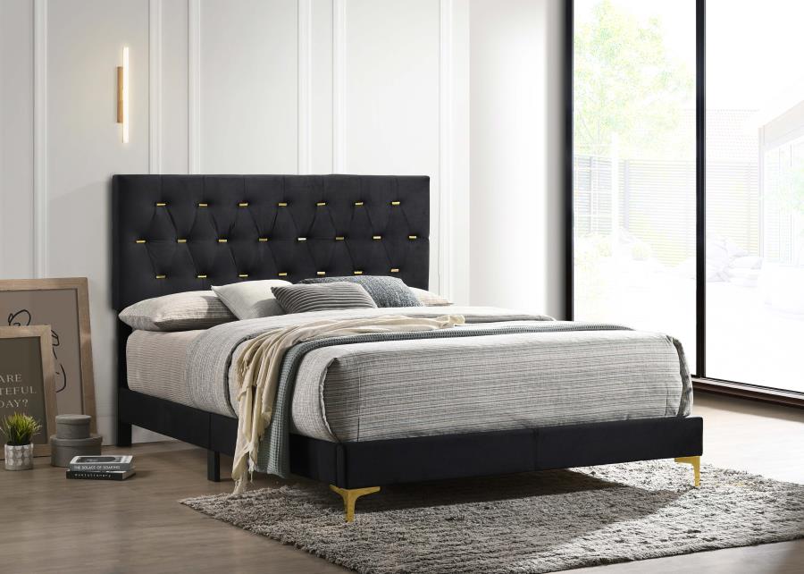 Kendall Tufted Upholstered Bed - Dream Decor