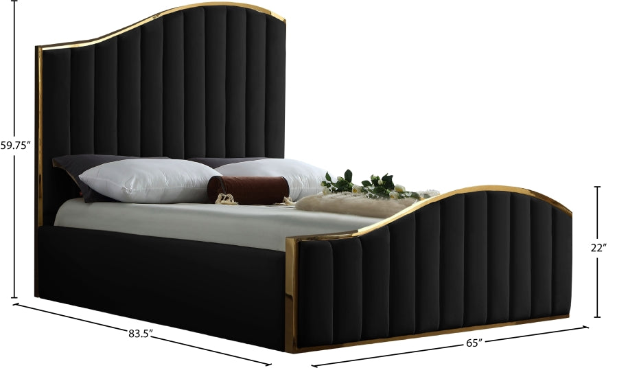 Jolie Upholstered Bed