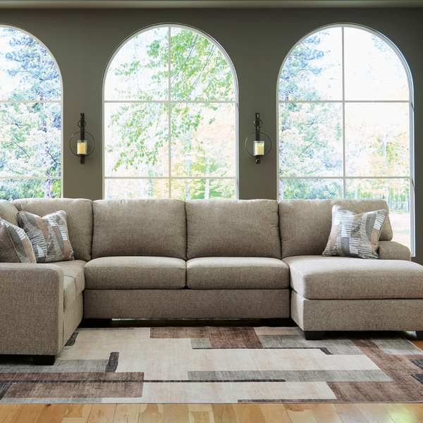 Shop Newellen U-Shaped Sectional - sectional with chaise at Dream Decor Springfield, MA