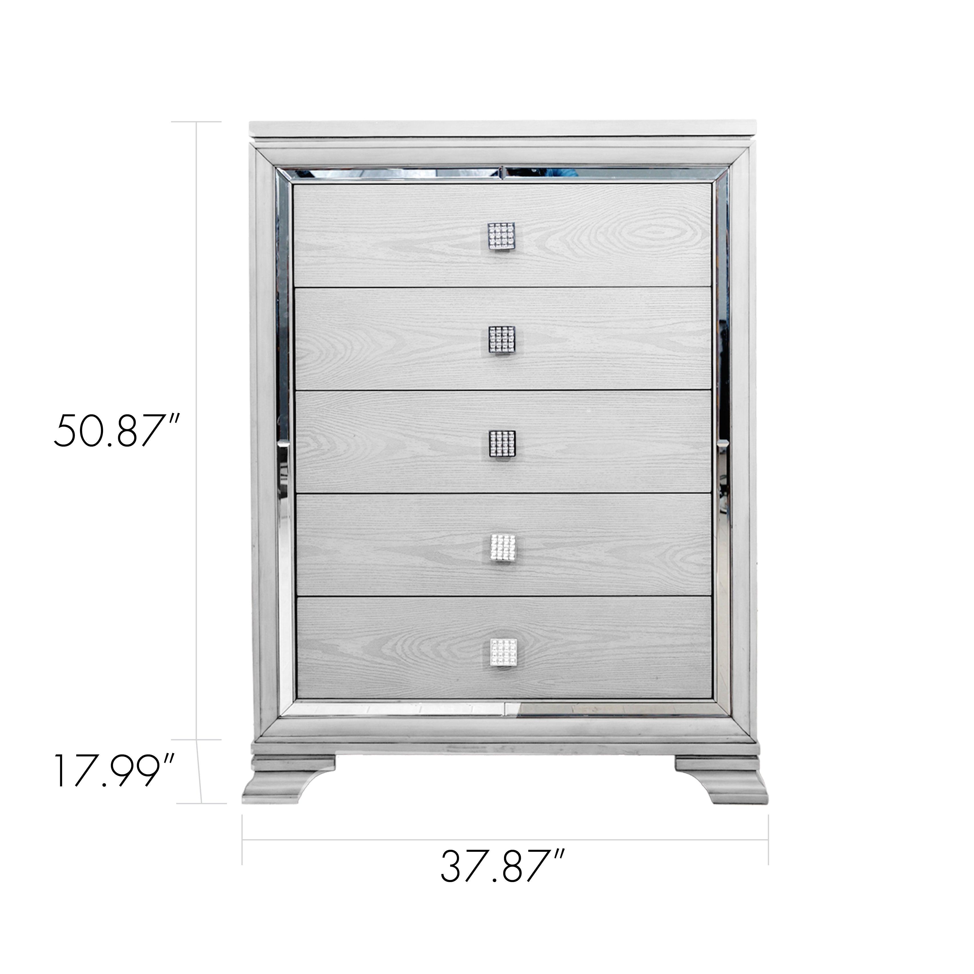 Valmont 5-Drawer Chest | Stylish Storage Solution - Dream Decor