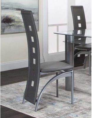 Casual Dining Valencia Platinum Side Chair 2pk - Dream Decor