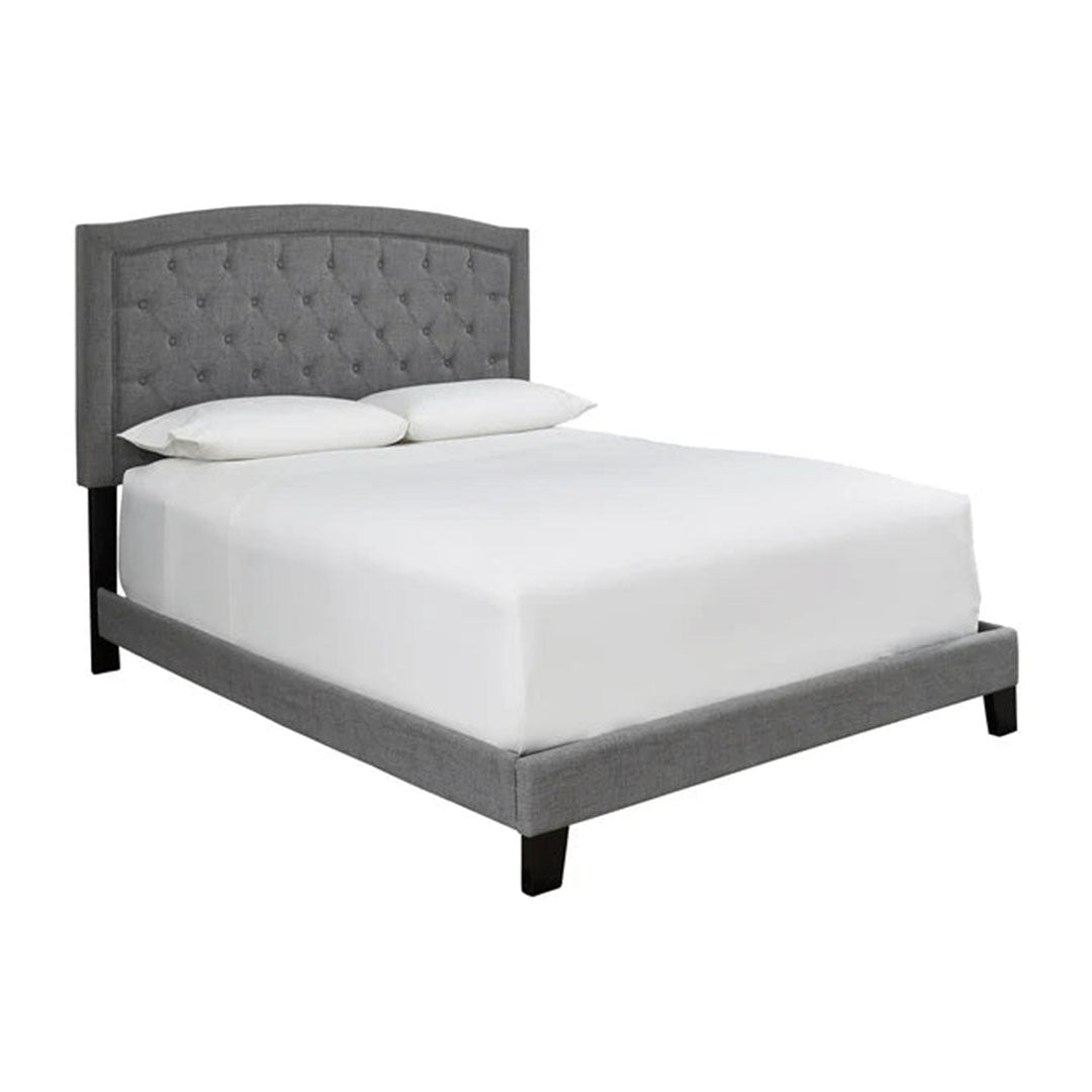Adelloni Upholstered Button Tufted Bed - Dream Decor
