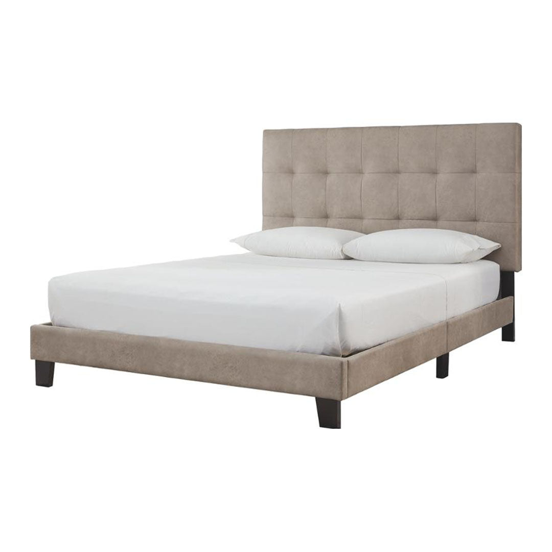 Adelloni Upholstered Button Tufted Bed - Dream Decor