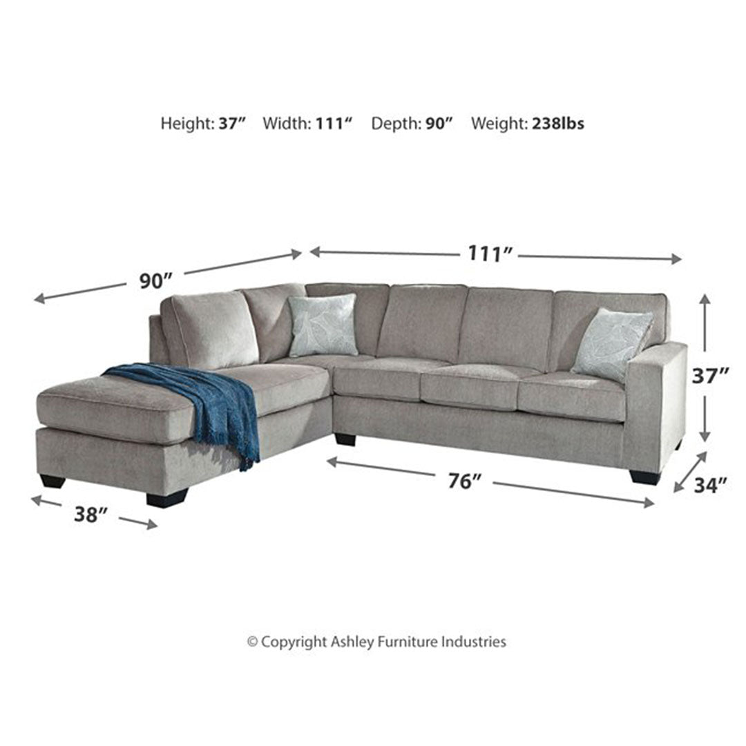 Altari Sectional with Chaise - Dream Decor
