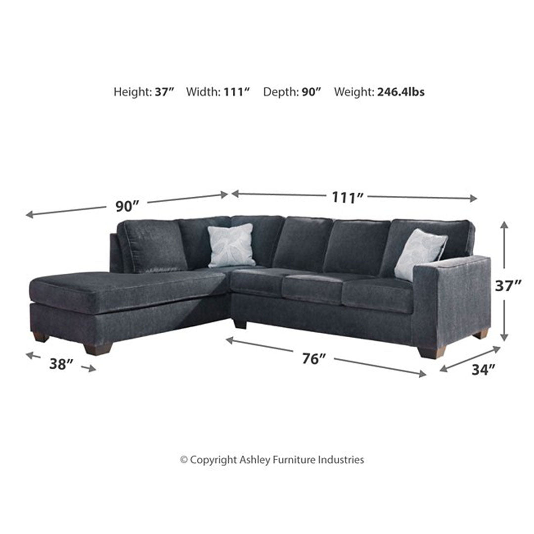 Altari Sectional with Chaise - Dream Decor