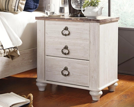 Willowton Nightstand - Dream Decor