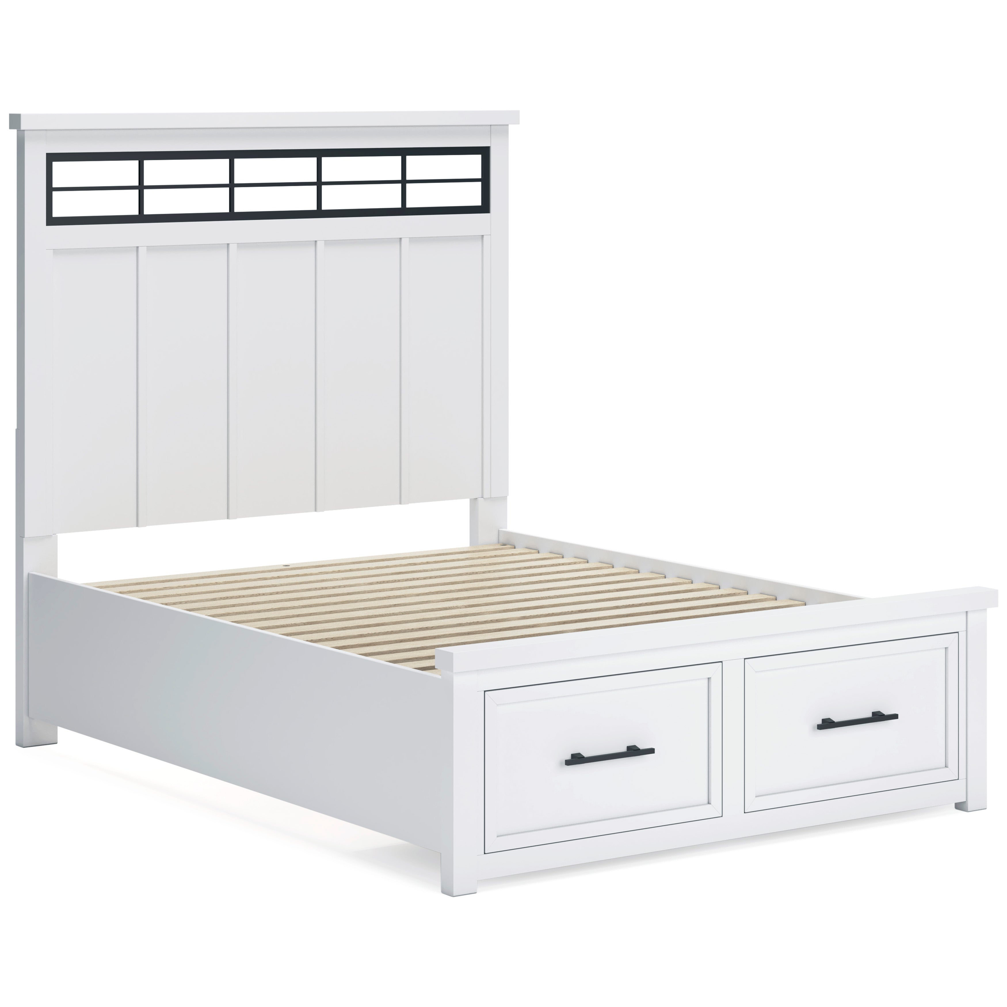 Ashbryn Panel Storage Bed - Dream Decor