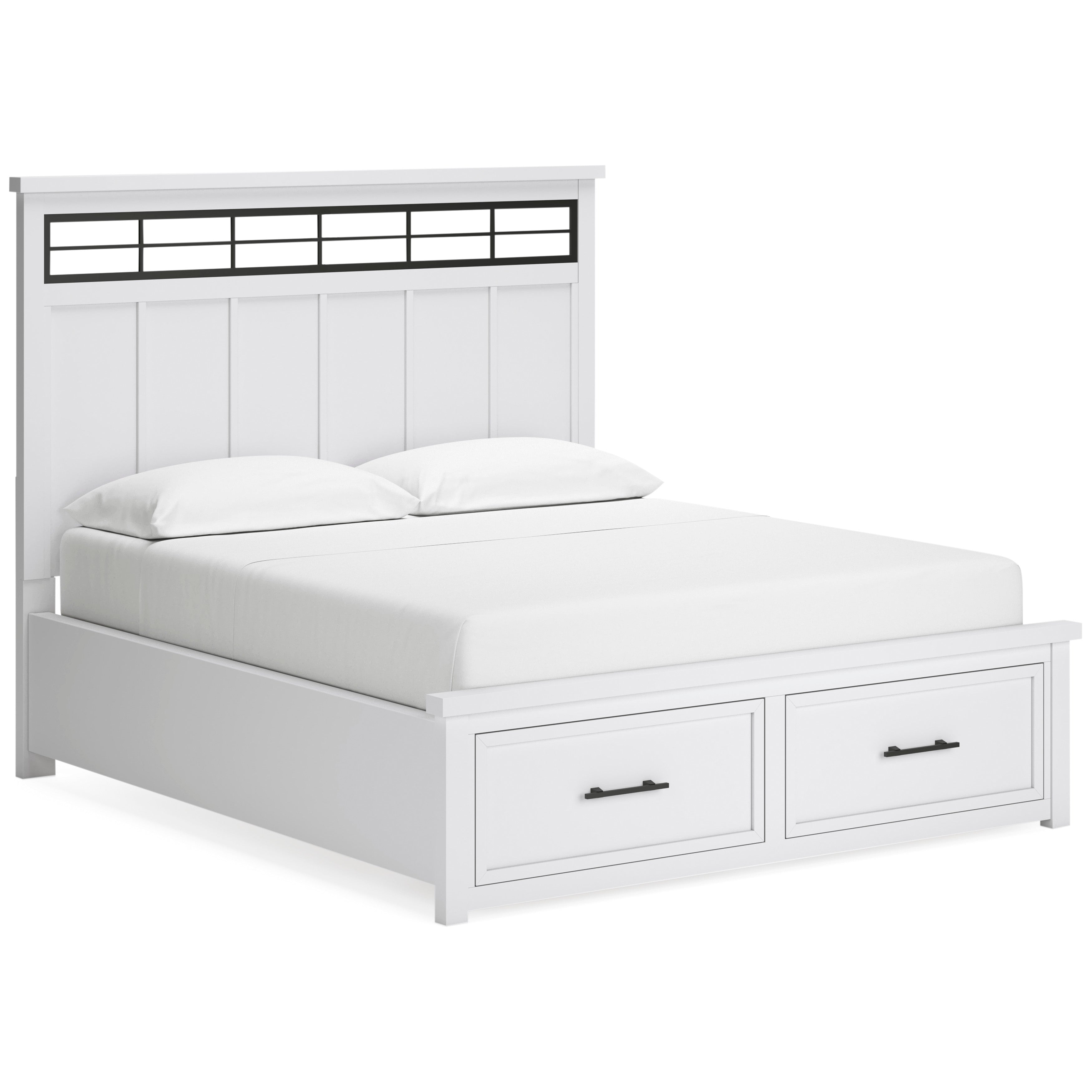 Ashbryn Panel Storage Bed - Dream Decor