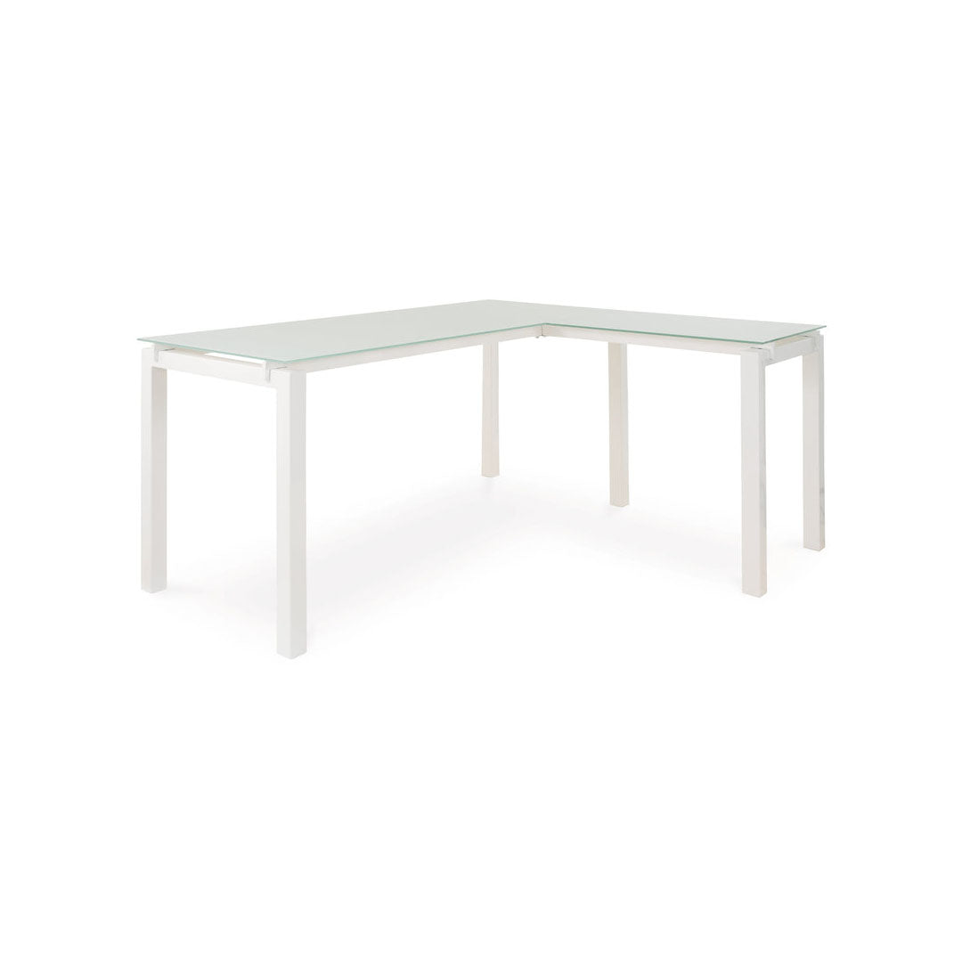 Escritorio en forma de L para oficina en casa Baraga