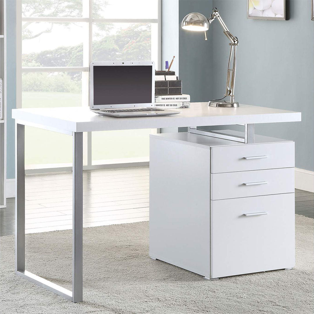 Brennan 3-drawer Office Desk