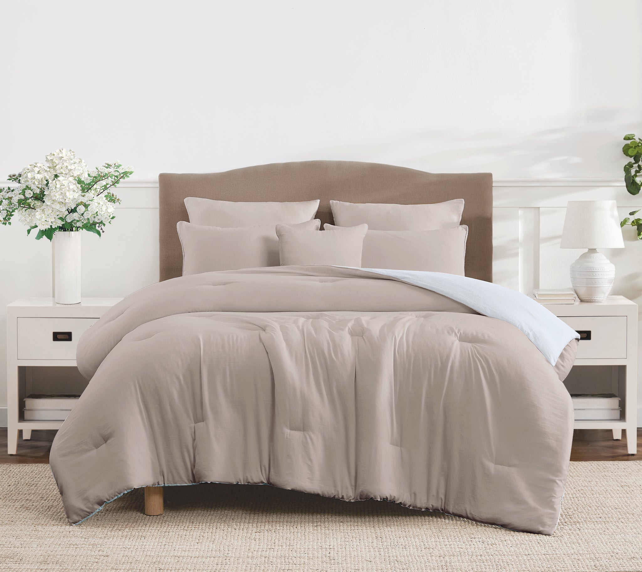 Amherst 6Pc Washed Rev Comforter - Dream Decor