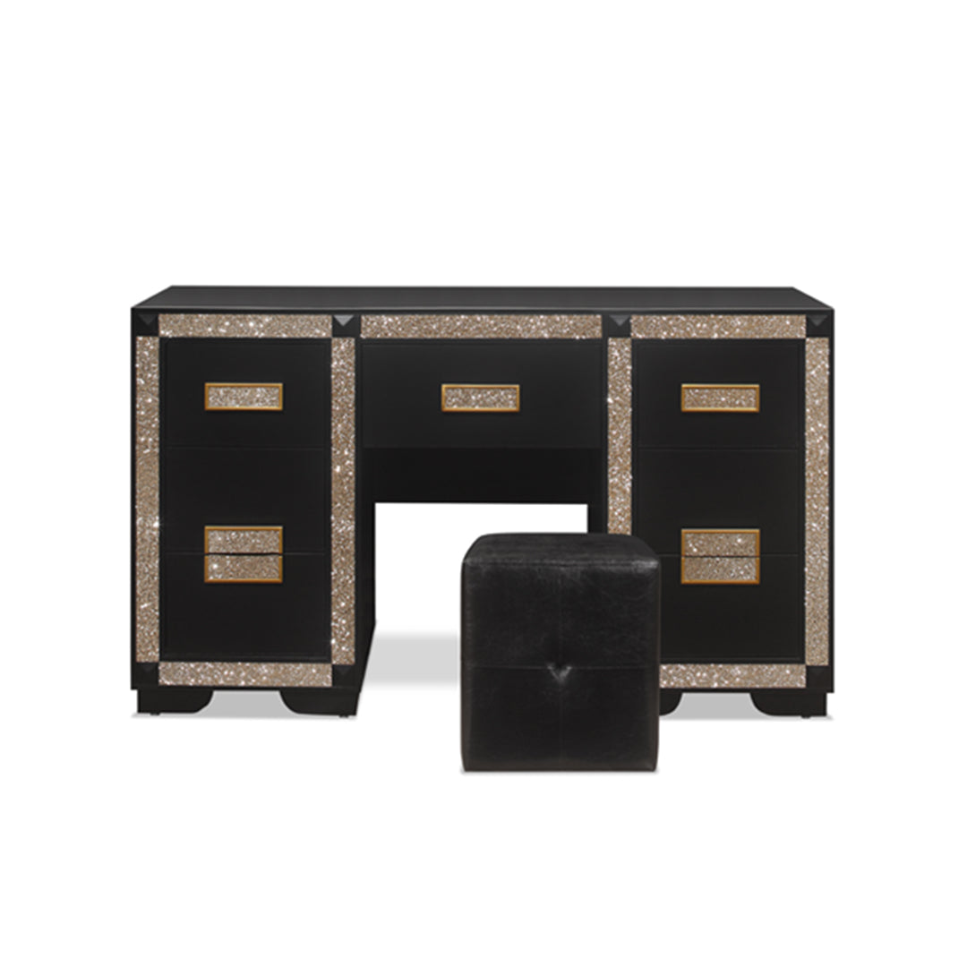 Tocador con taburete y cáliz