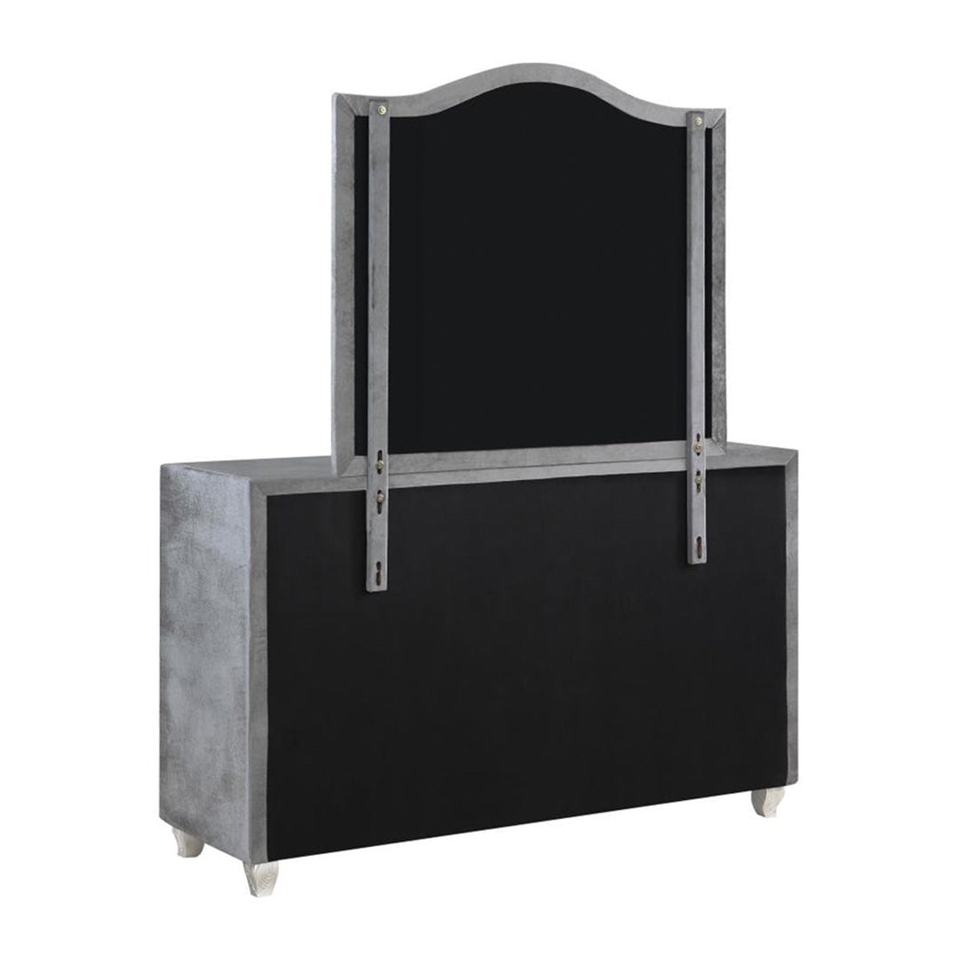 Deanna Button Tufted Mirror