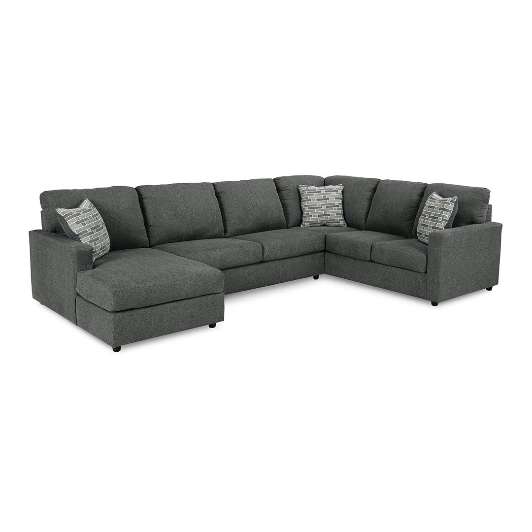Edenfield U-Shaped Sectional with Chaise - Dream Decor