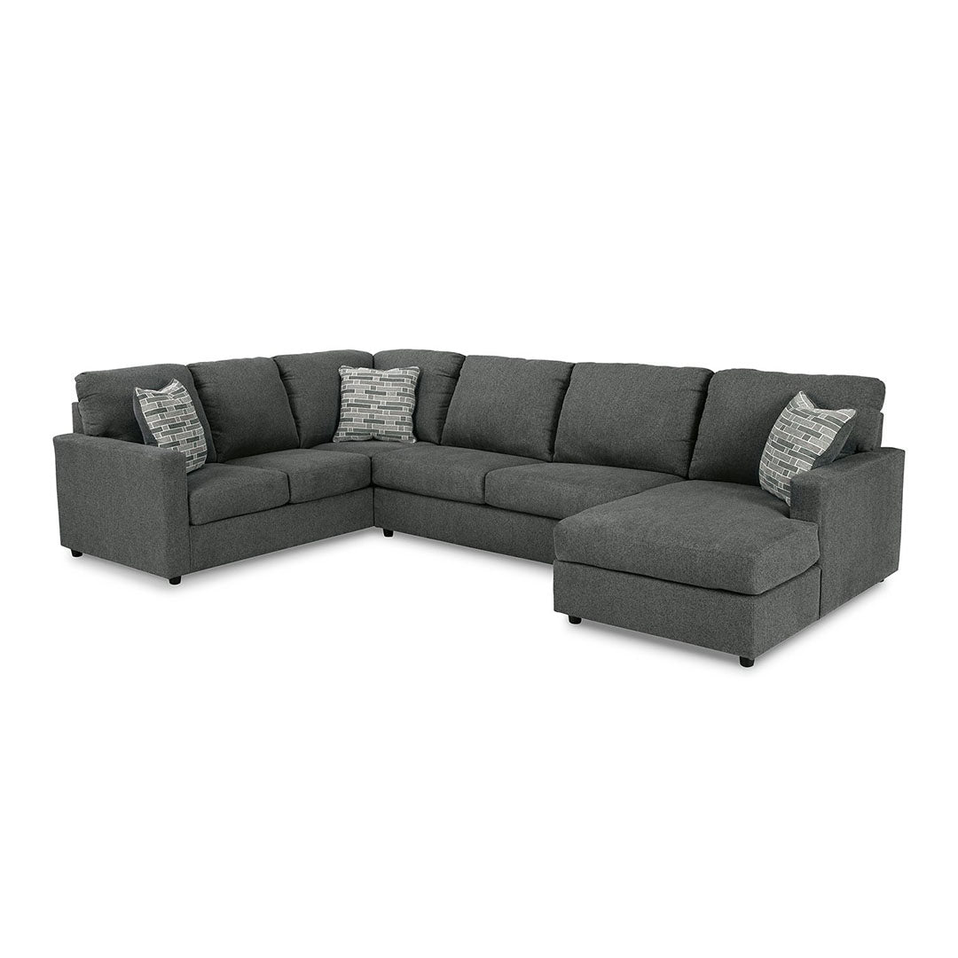 Edenfield U-Shaped Sectional with Chaise - Dream Decor
