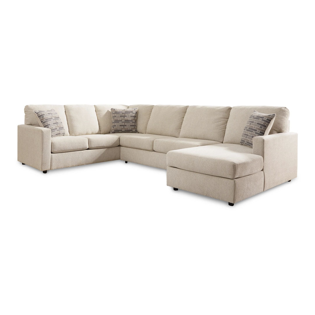 Edenfield U-Shaped Sectional with Chaise - Dream Decor
