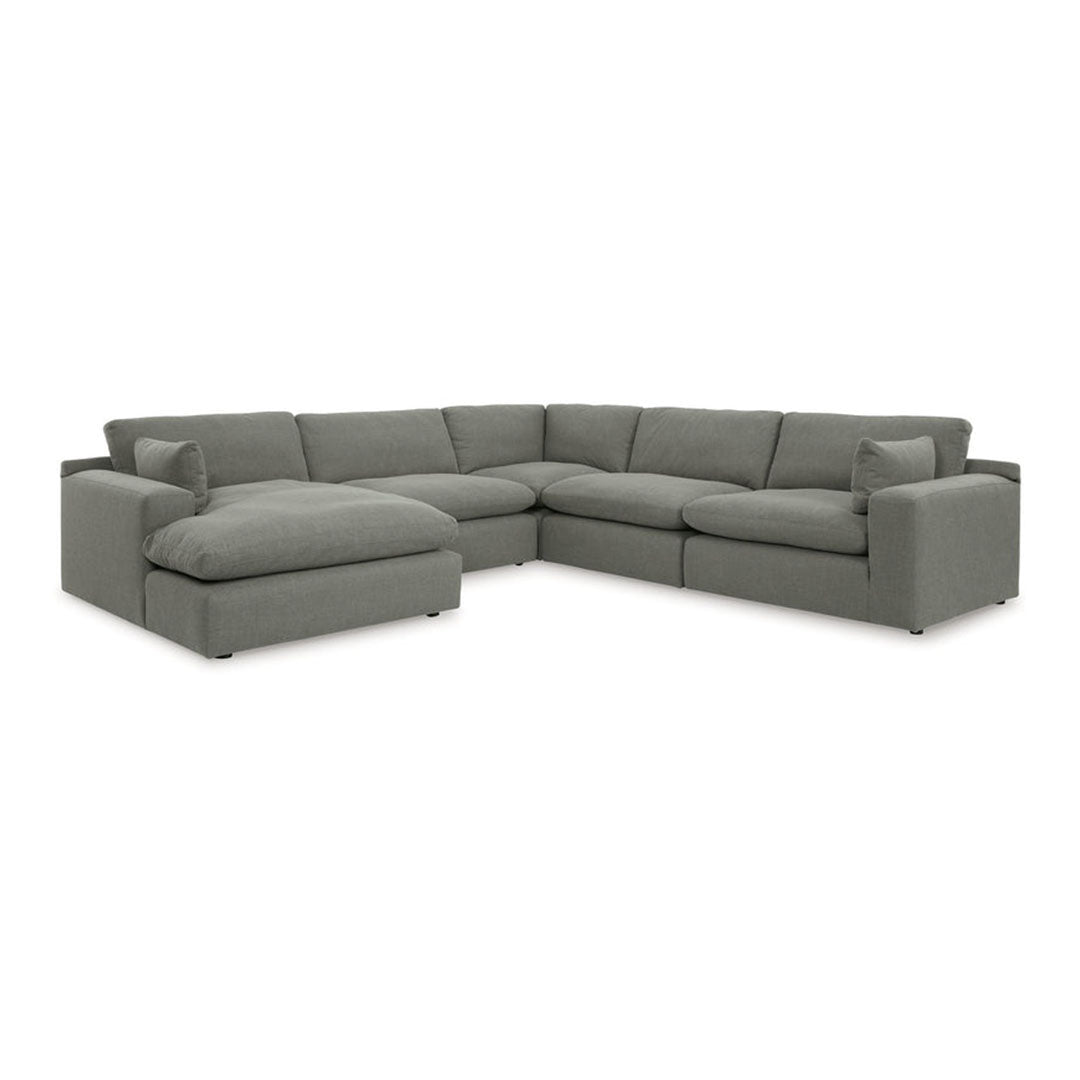 Elyza Sectional with Chaise - Dream Decor