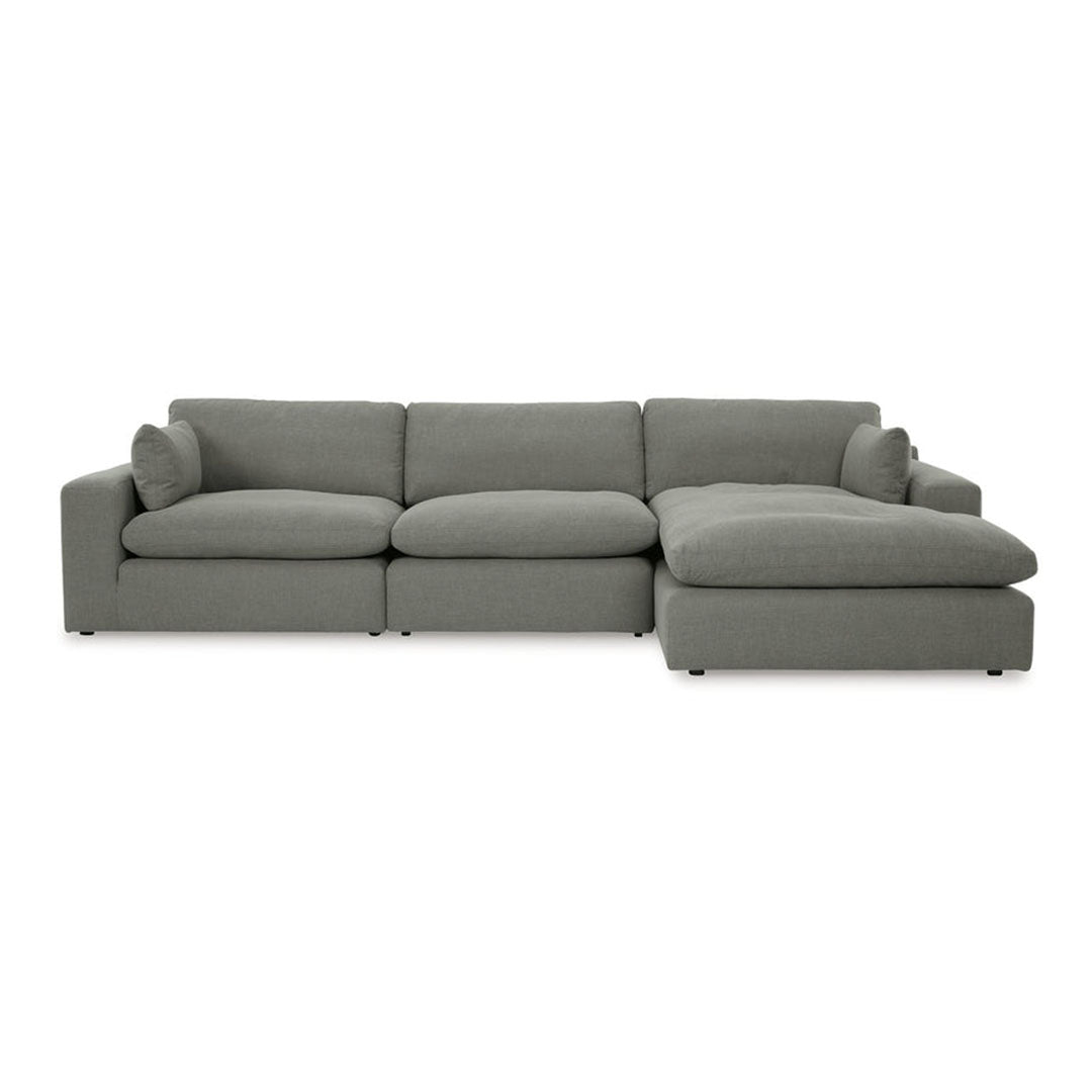 Elyza Sectional with Chaise - Dream Decor
