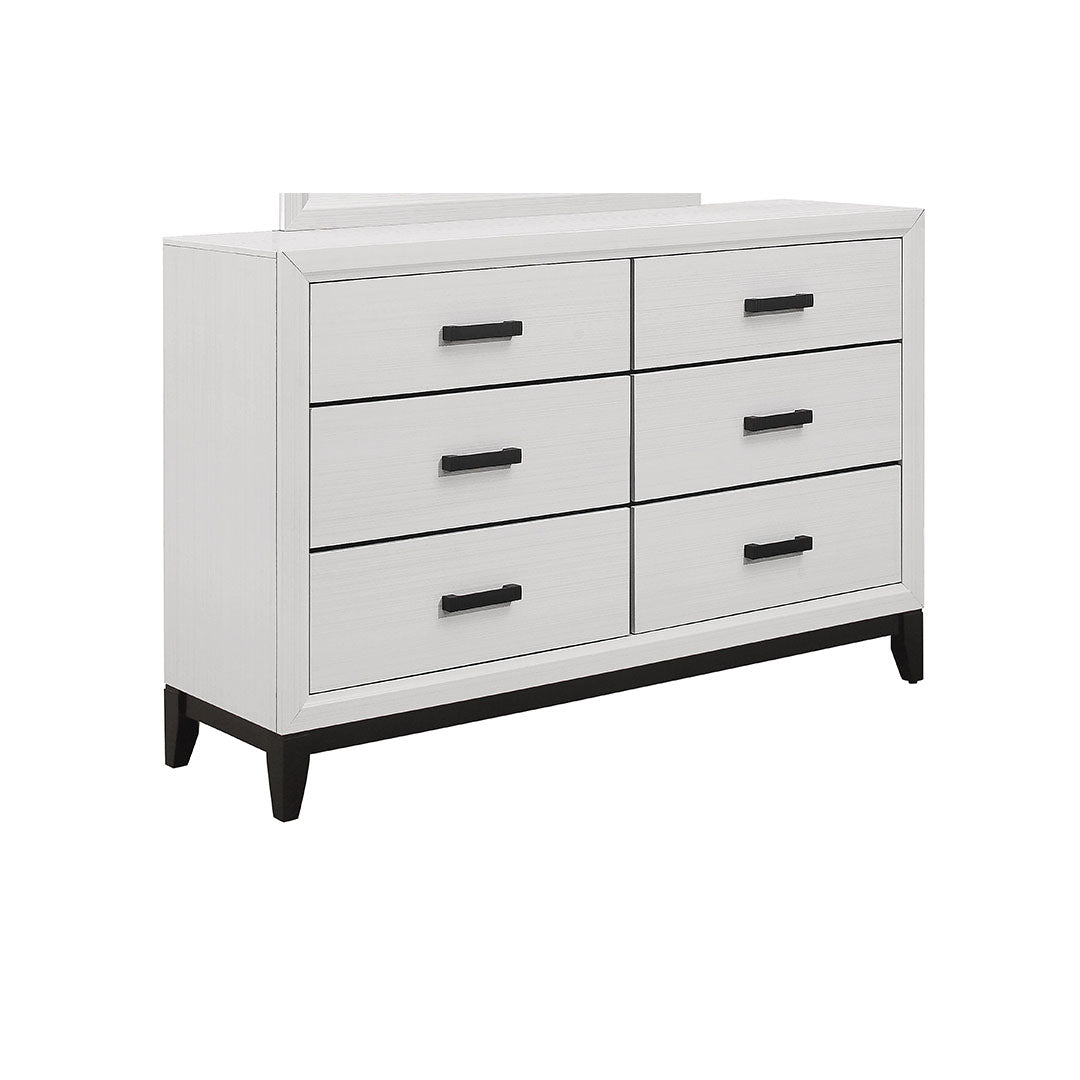 white dresser with black handles French Provincial Night Stand in French Decor French Country - Available to Customize Benjara Jermy 47 Inch Tall