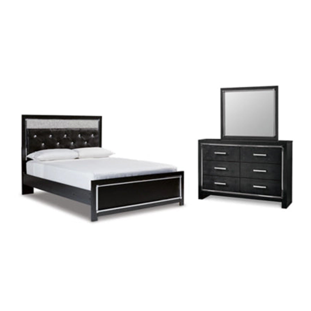 Kaydell Glam Upholstered Bedroom Set