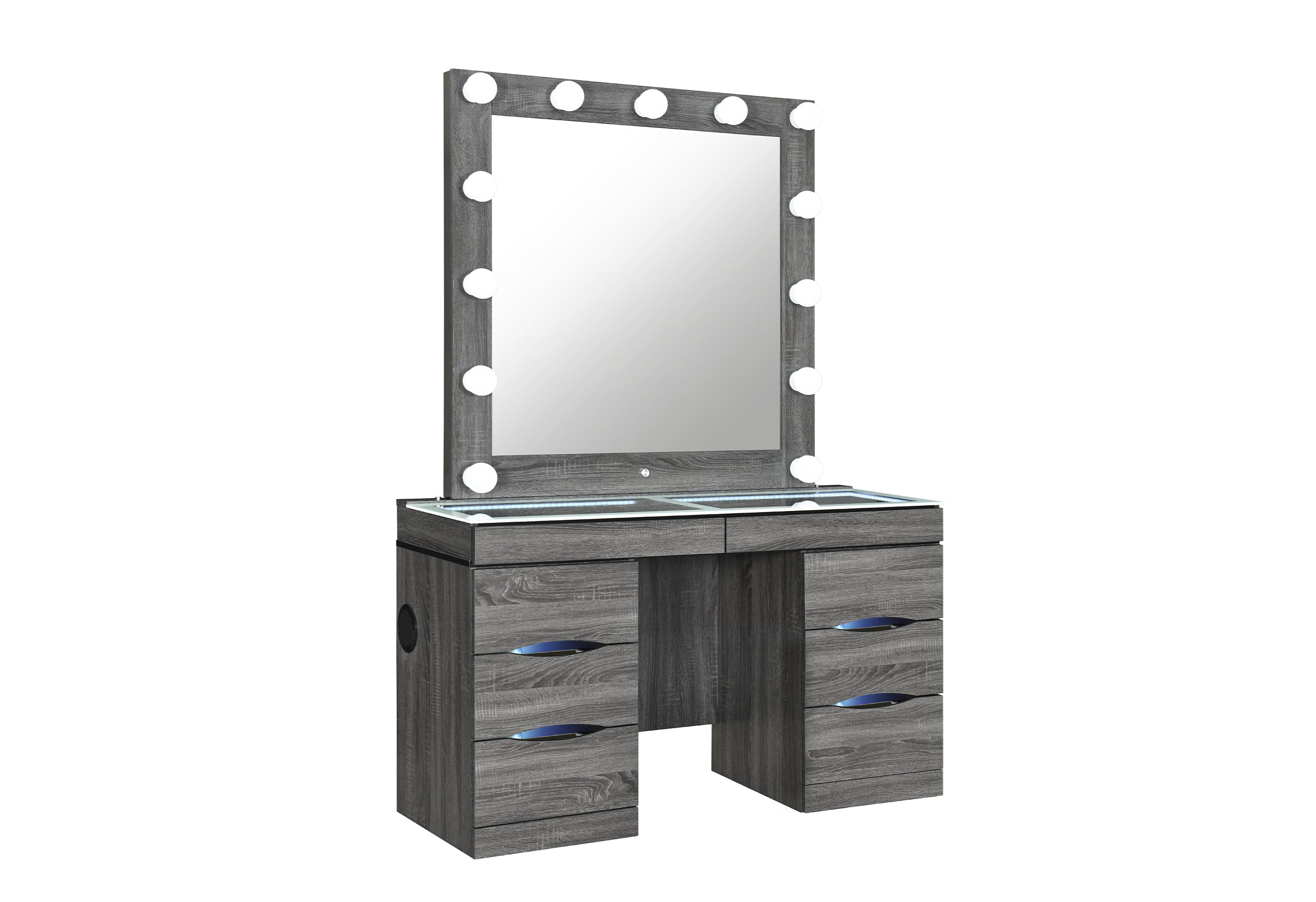 Lexi Vanity Set with Stool