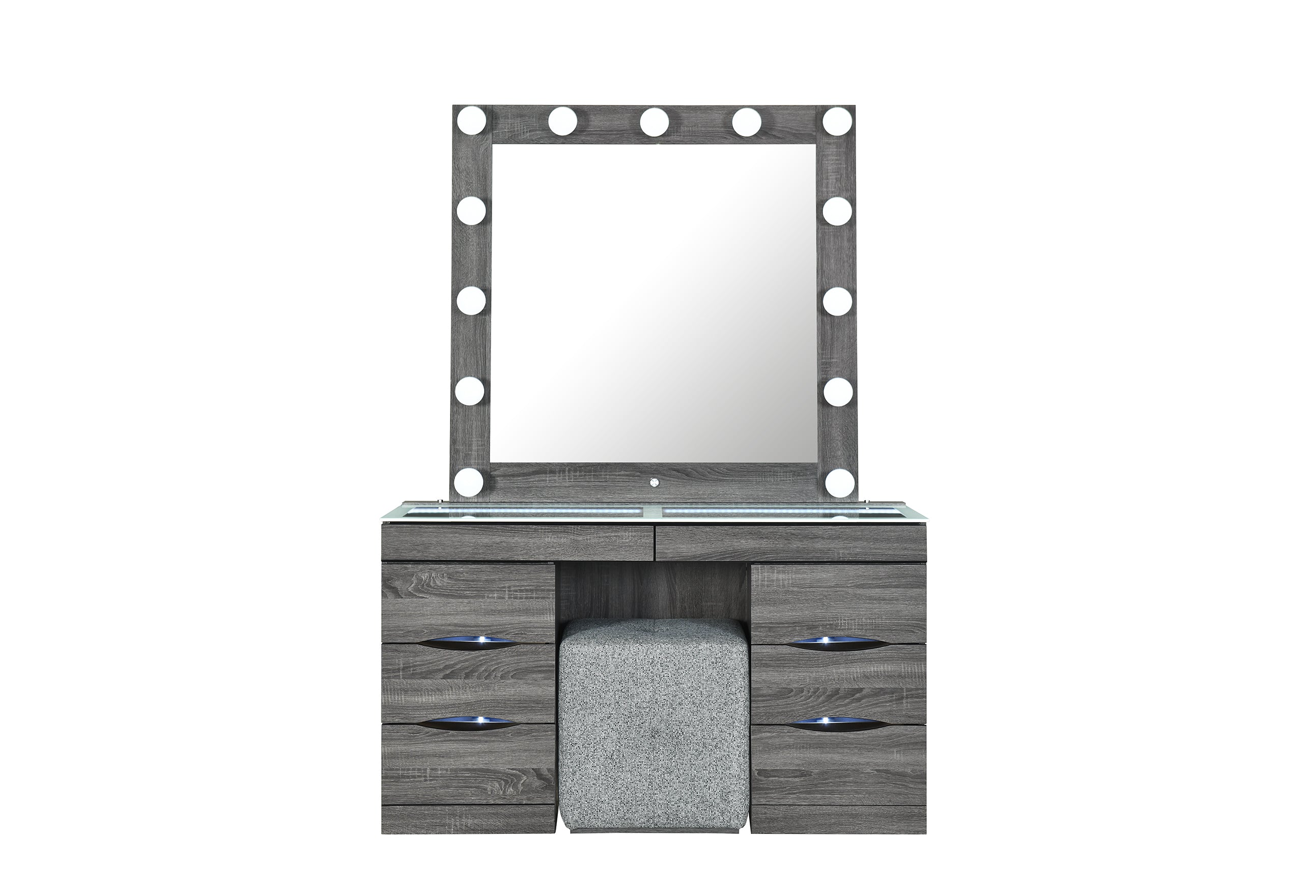 Lexi Vanity Set with Stool