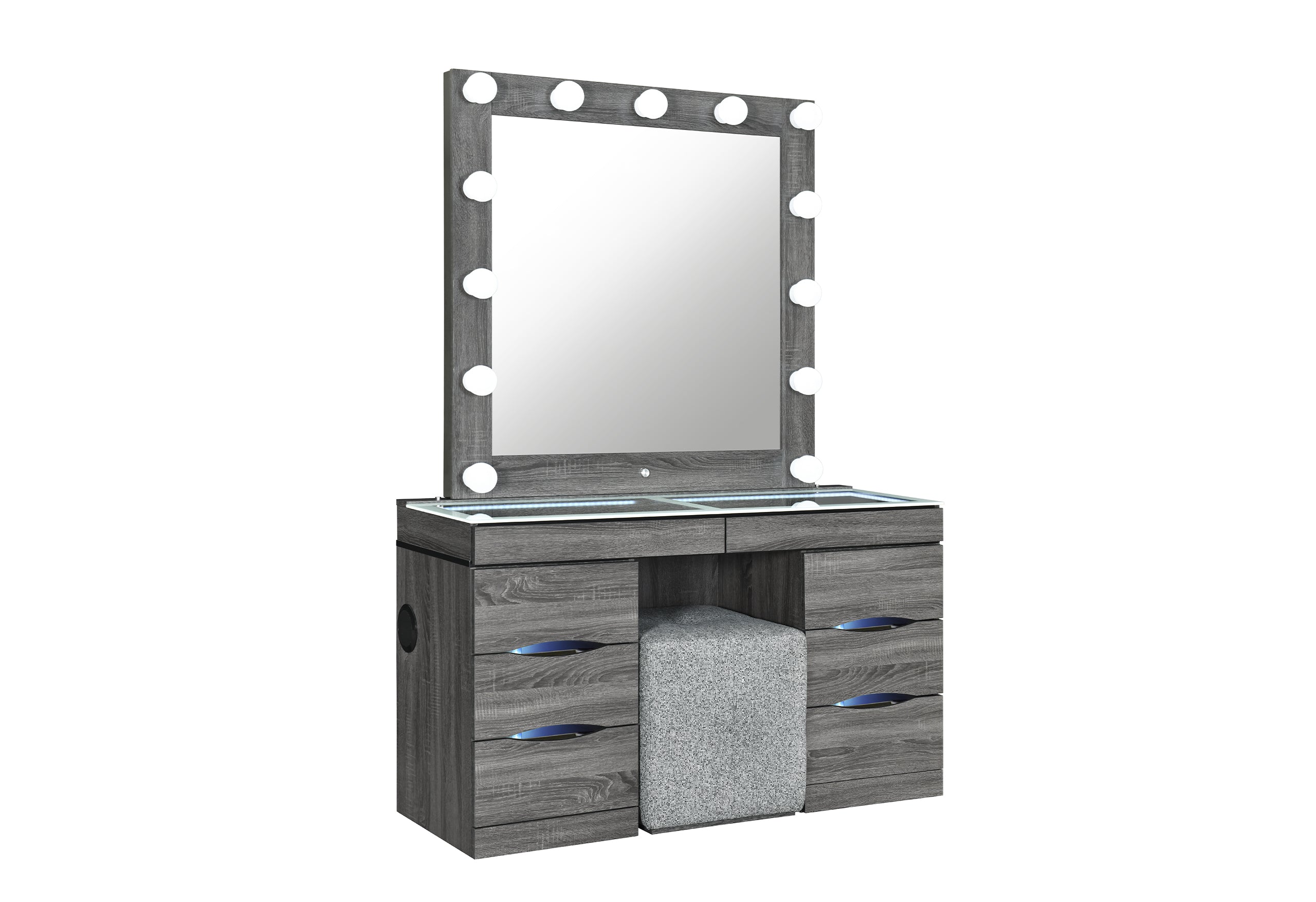 Lexi Vanity Set with Stool