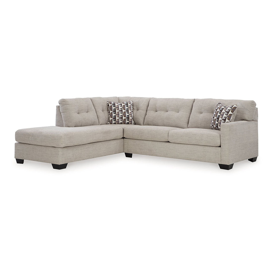 Mahoney Pebble Sectional with Chaise - Dream Decor