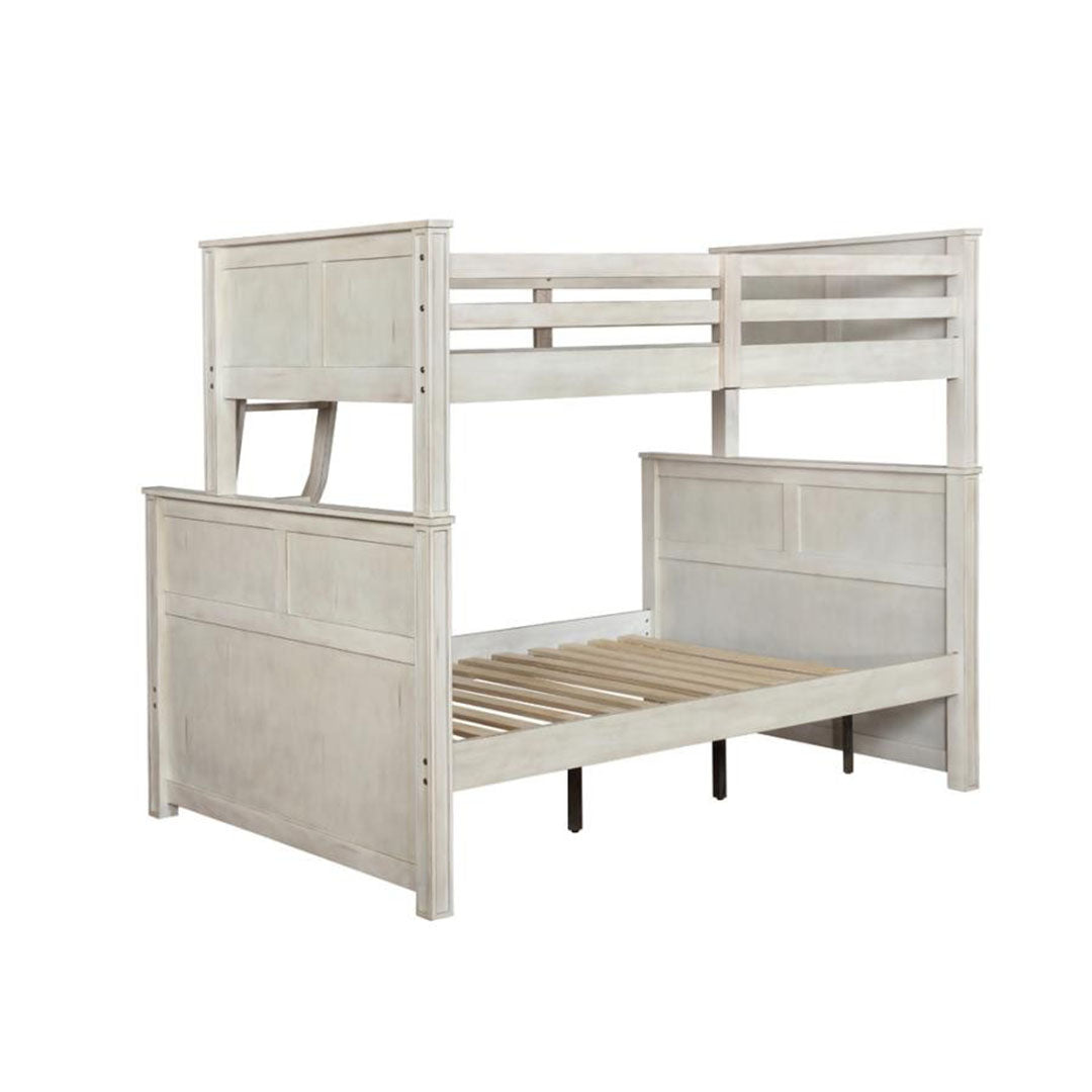 Montrose Twin/full Bunk Bed - Antique White - Dream Decor