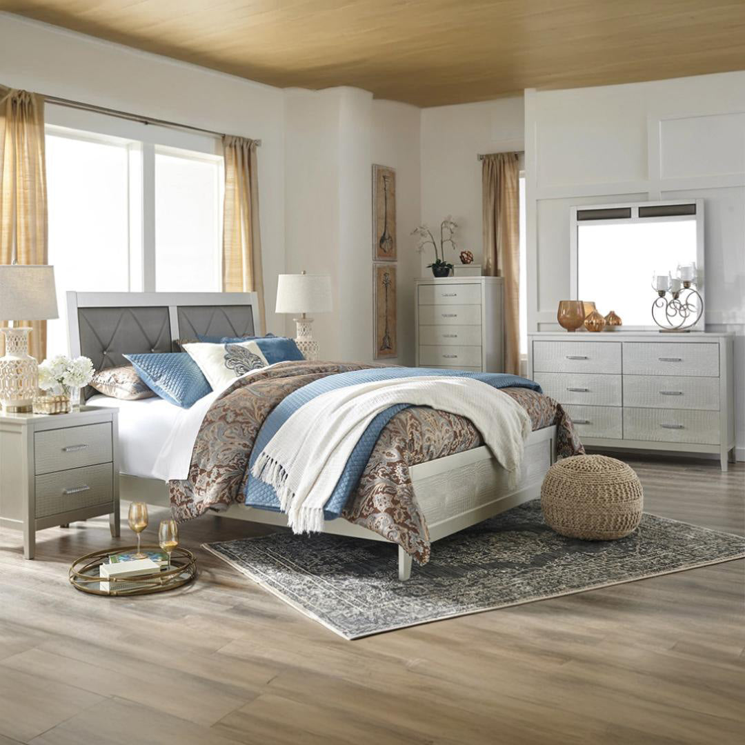 Olivet Upholstered Panel Bedroom