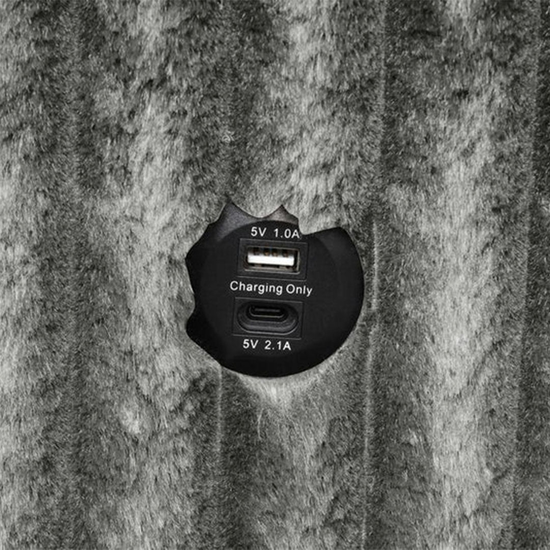 Plush L-Shaped Sectional