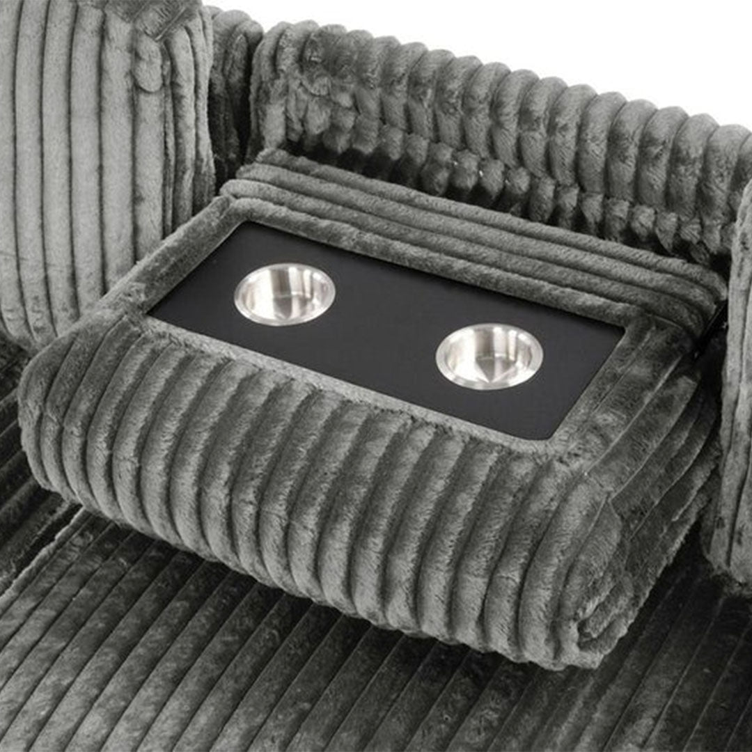 Plush L-Shaped Sectional