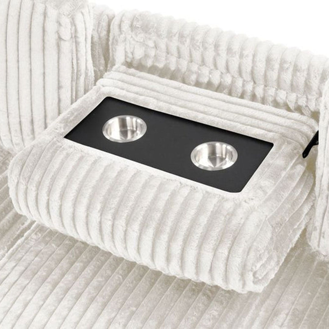 Plush L-Shaped Sectional