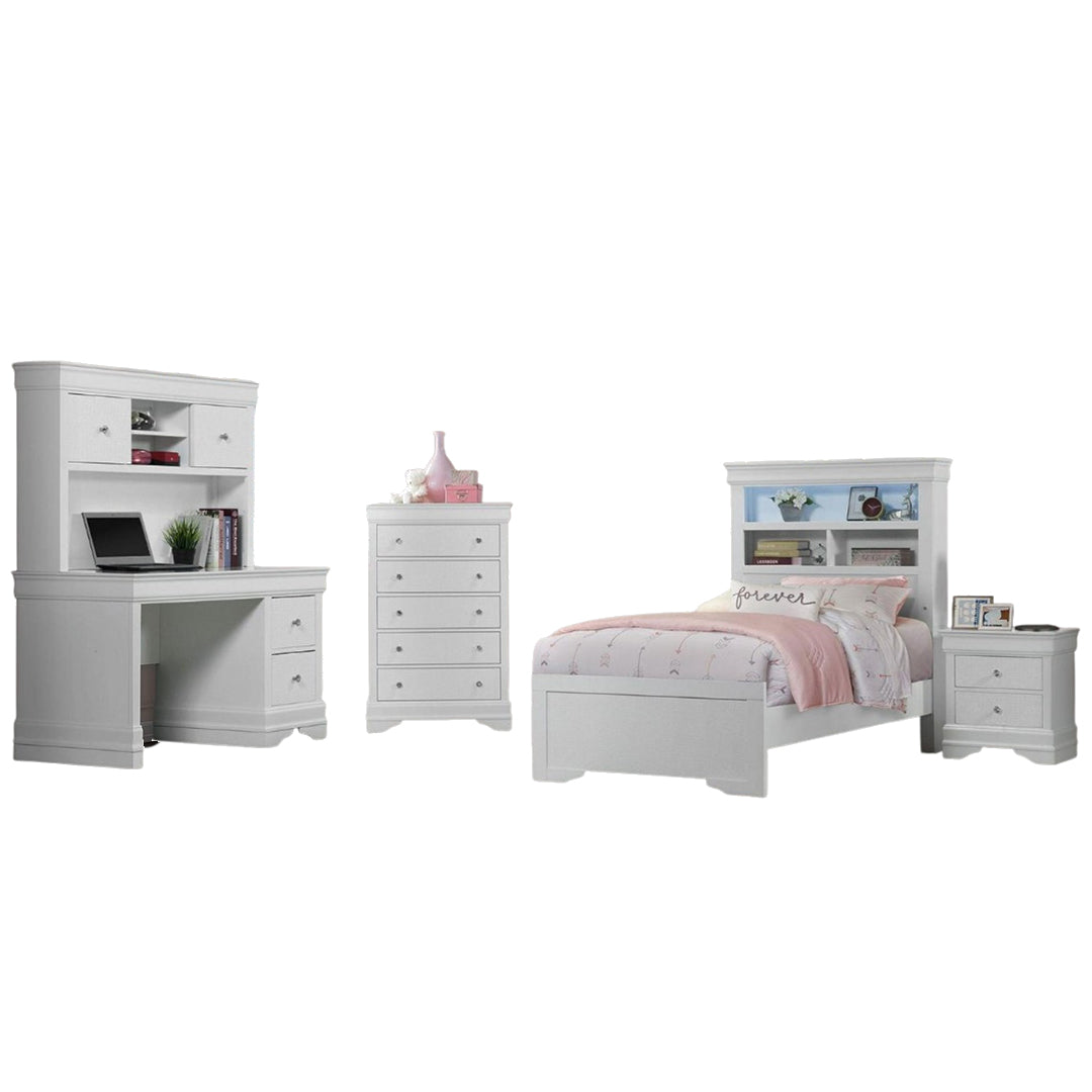 Pompei Metallic Baby Twin Bedroom