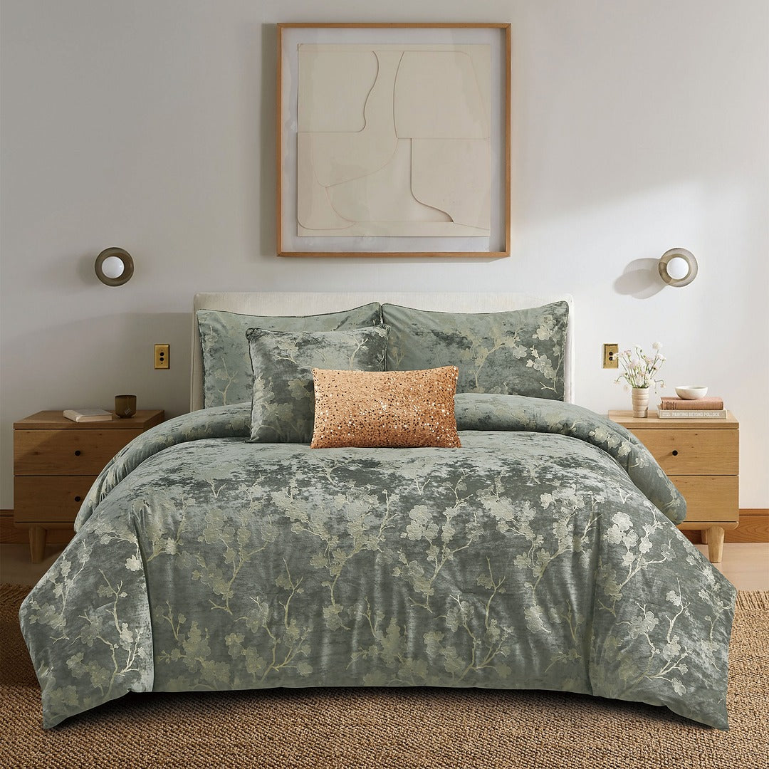 Seoul Botanical Floral 5-Piece Comforter Set