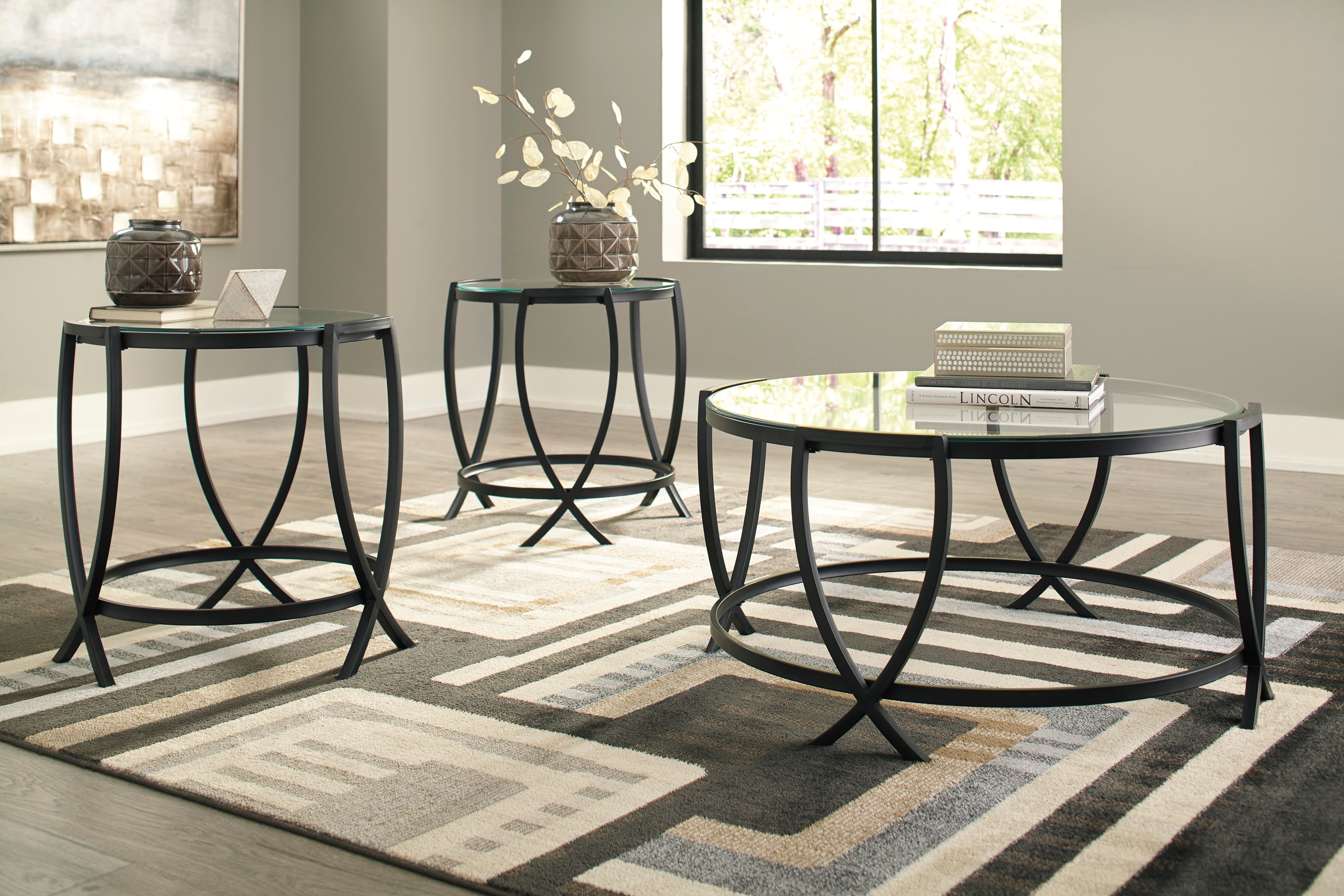 Tarrin Coffee Table Set