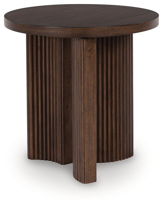 Korestone End Table - Dream Decor