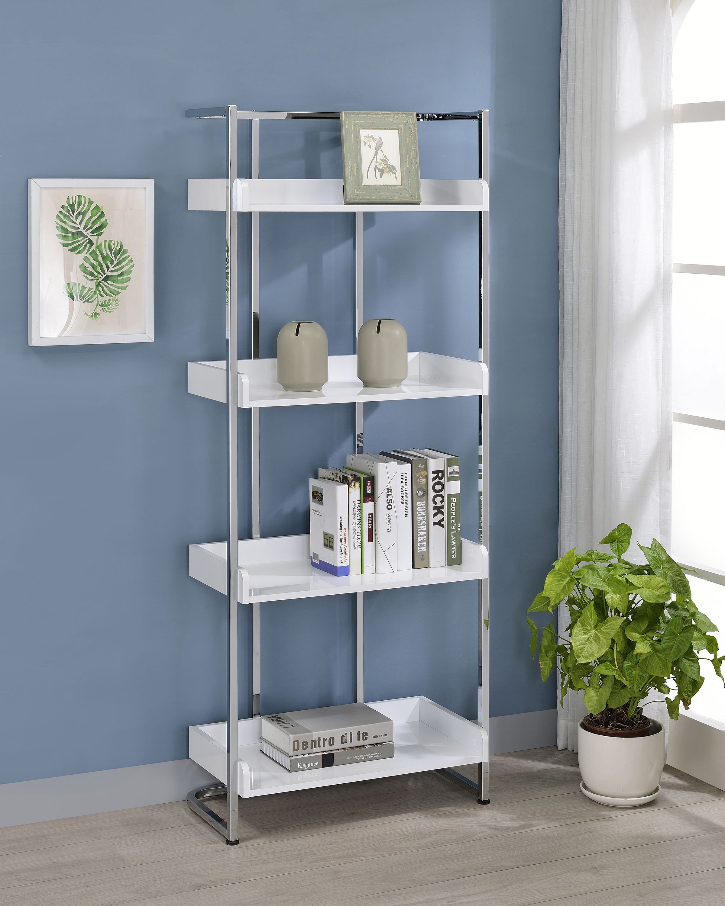 Ember 4-shelf Bookcase