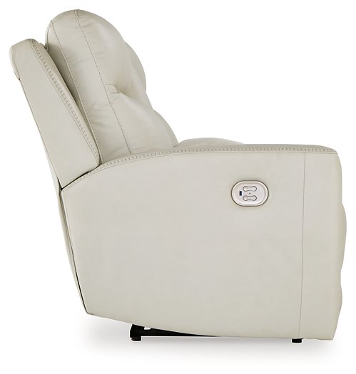 Mindanao Power Reclining Loveseat with Console - Dream Decor