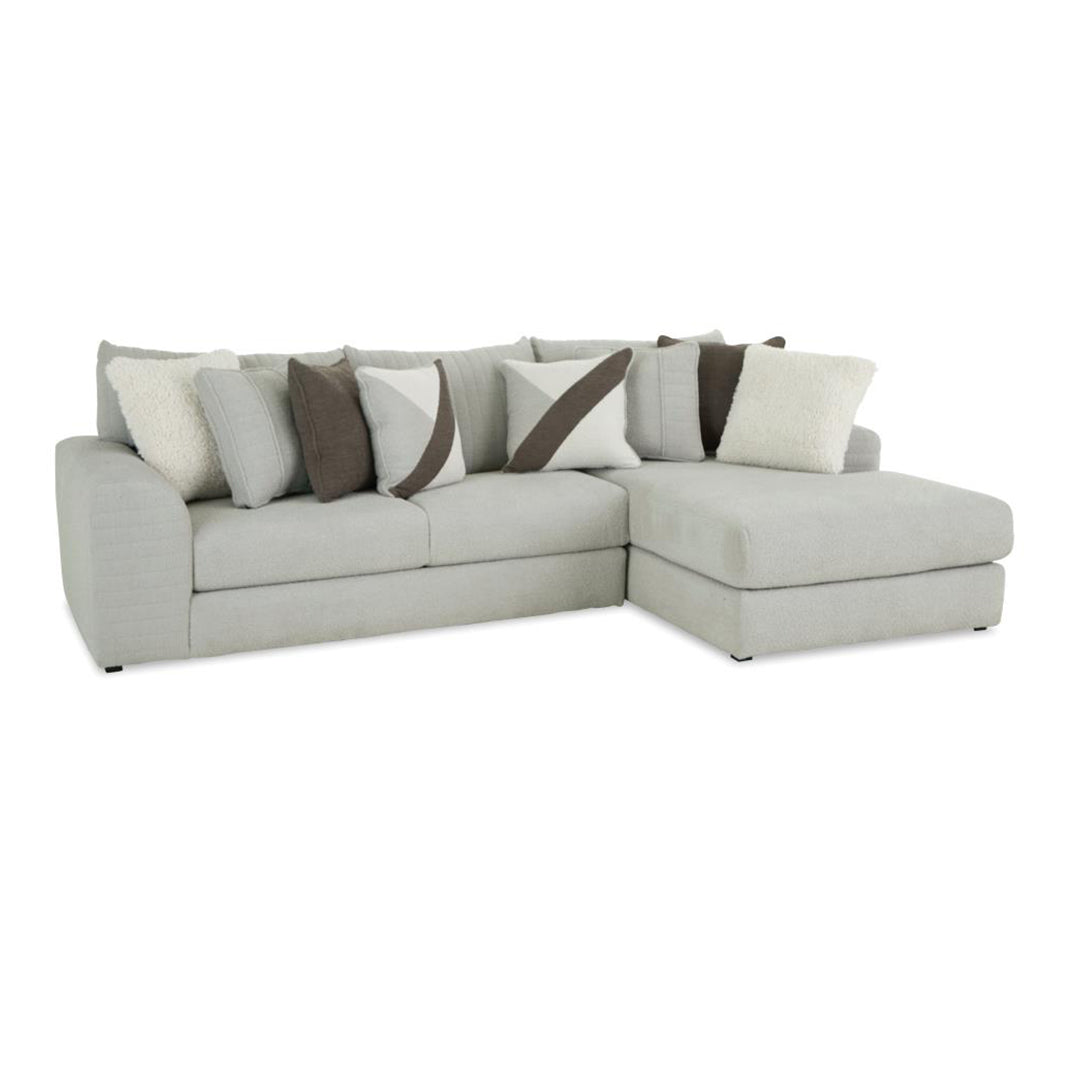 Viking Dove Sectional with Chaise