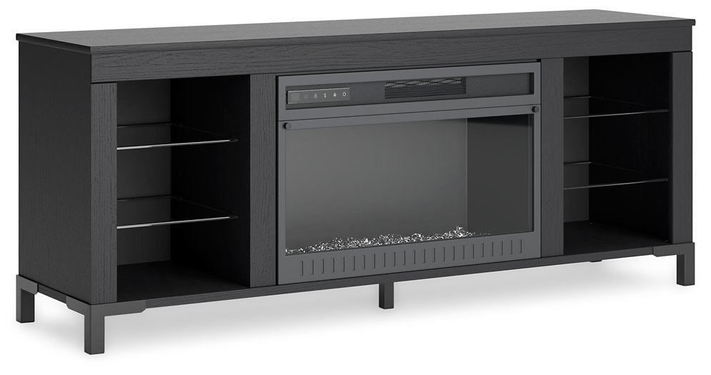Cayberry 60" TV Stand with Electric Fireplace - Dream Decor