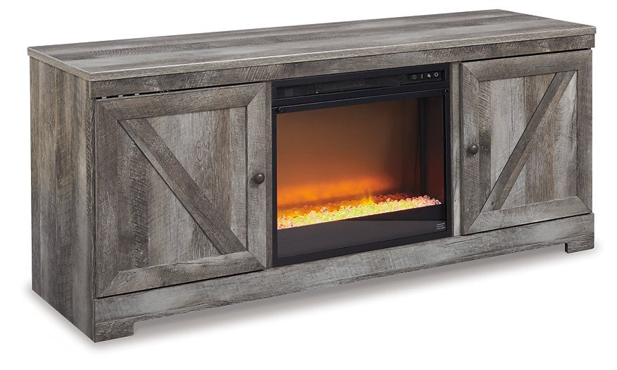 Wynnlow 63" TV Stand with Electric Fireplace - Dream Decor