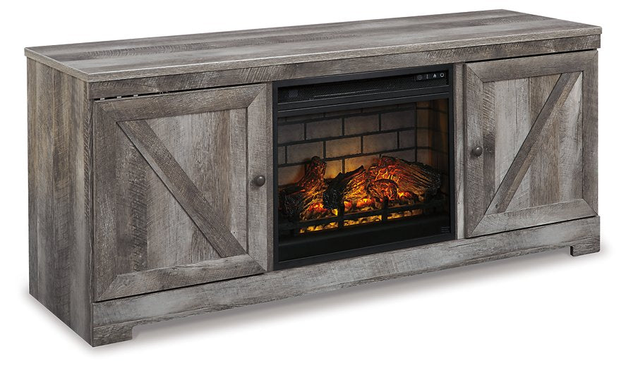 Wynnlow 63" TV Stand with Electric Fireplace - Dream Decor