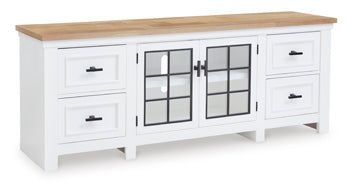 Ashbryn 74" TV Stand - Dream Decor