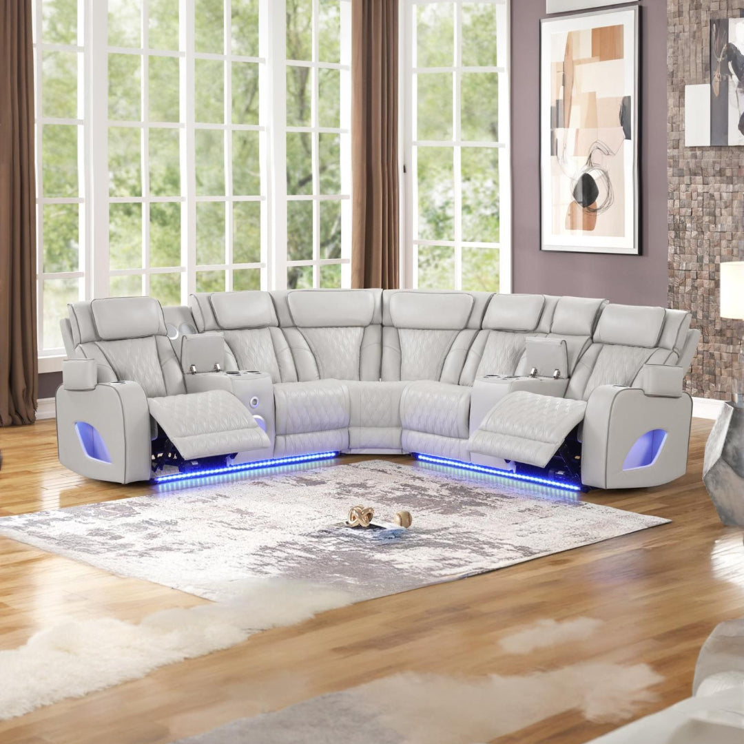 Fortuner L-Shaped Power Reclining Sectional
