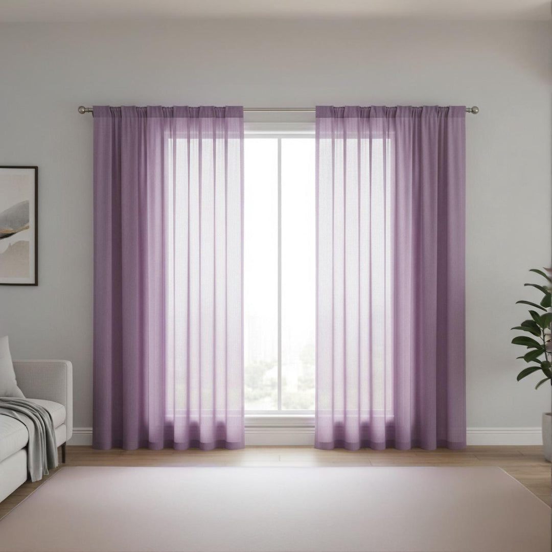 Astro Textured Rod Pocket Curtain Panel