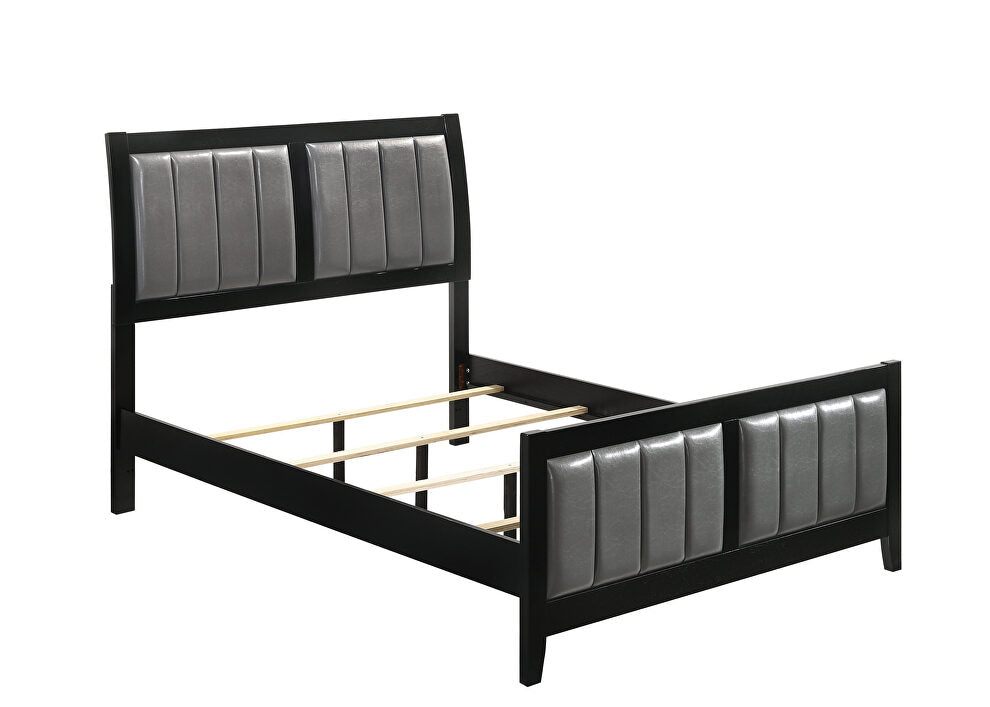 Cama Queen Carlton negra